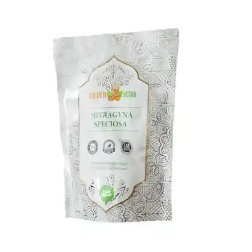 Golden Monk | White Maeng Da Kratom Capsules - 500mg Each