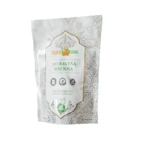 Golden Monk | White Maeng Da Kratom Capsules - 500mg Each