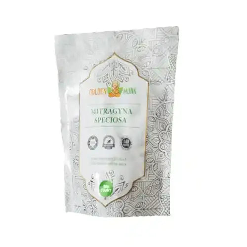 Golden Monk | White Maeng Da Kratom Capsules - 500mg Each
