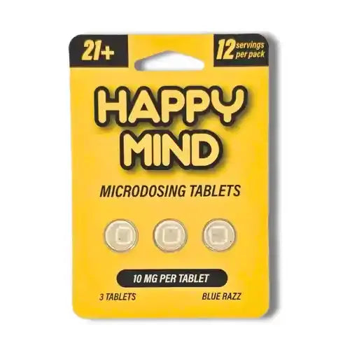 yellow package with three tablets - blue razz