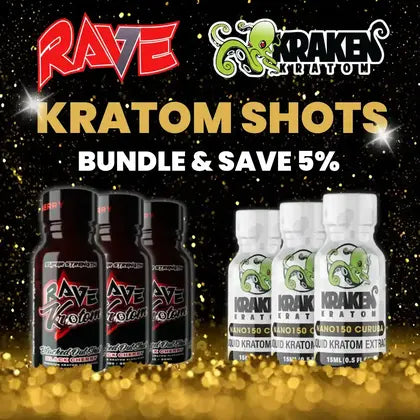 Rave & Kraken Kratom Shots Bundle