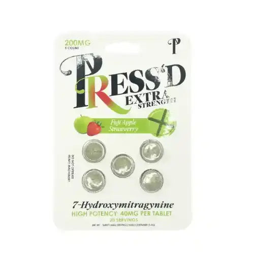 Press'd | Extra Strength 7OH Tablet - 40mg Each, 5ct