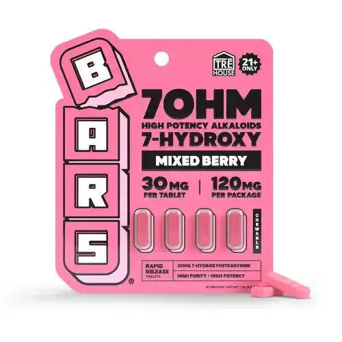 TRE House BARS - Mixed Berry - Pink Blister pack