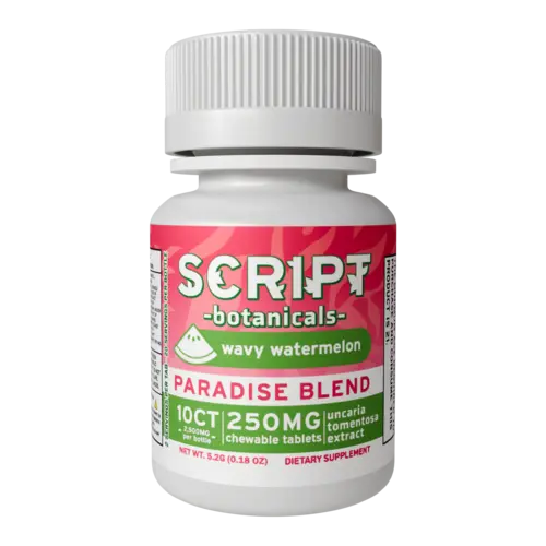 Script Botanicals - Paradise Blend Tablets - 10ct - 2500mg