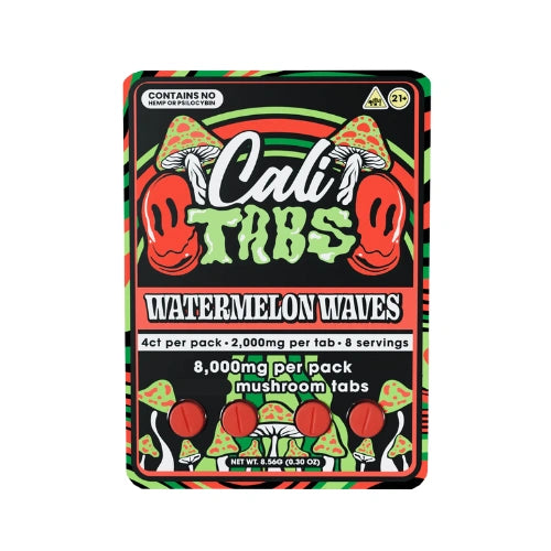 red packet of watermelon waves cali tabs