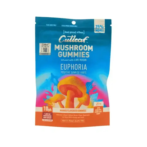 Cutleaf | Mushroom Gummies - Sunrise - 1000mg