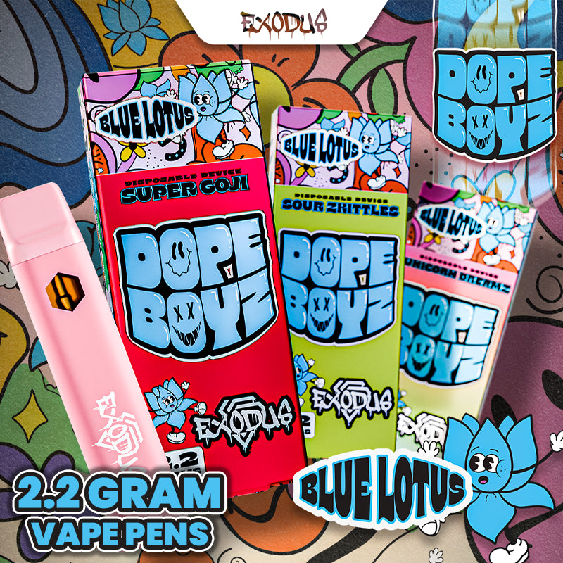 Exodus | Blue Lotus Dope Boyz Disposable Vape Pen - 2.2g