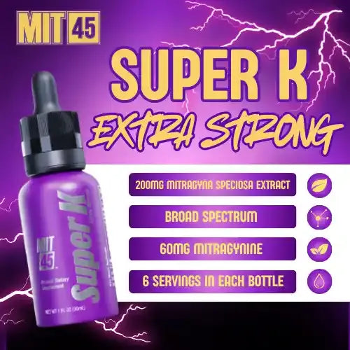 MIT45 | Super K Extra Strong Kratom Extract Shot