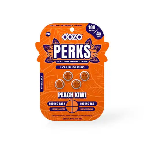 dozo perks peach kiwi orange package