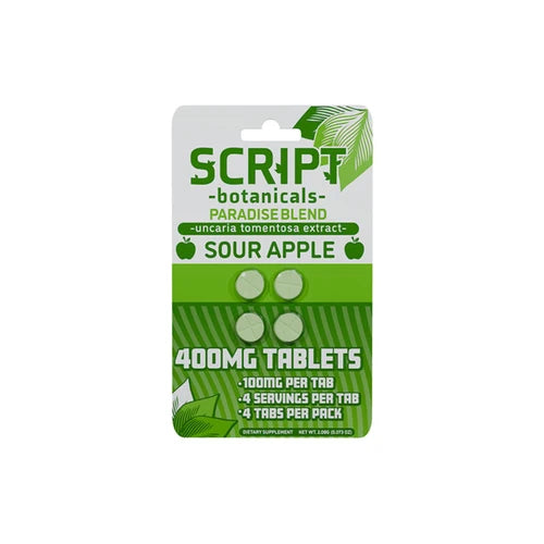 Script Botanicals - Paradise Blend Tablets - 4ct