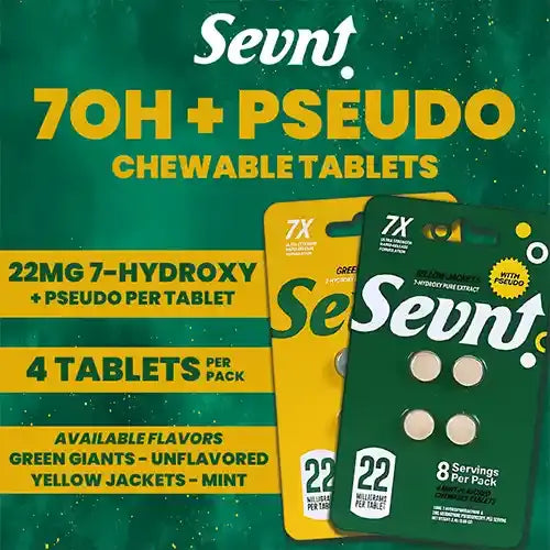 Sevn | 7-OH + Pseudo Tablets - 4 Count