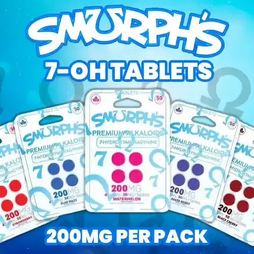 Smurph's | 7OH Tablets - 200mg, 4ct