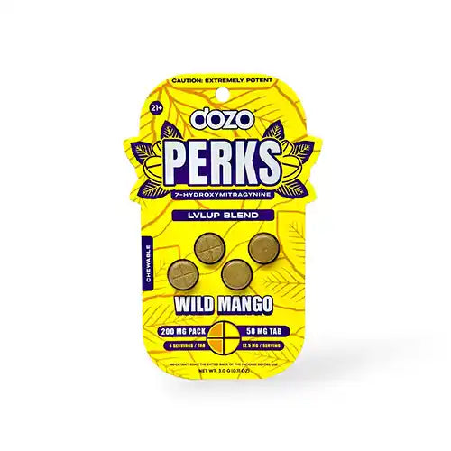 wild mango dozo perks - yellow package