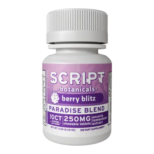 Script Botanicals - Paradise Blend Tablets - 10ct - 2500mg