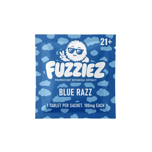 fuzziez blue razz tablets