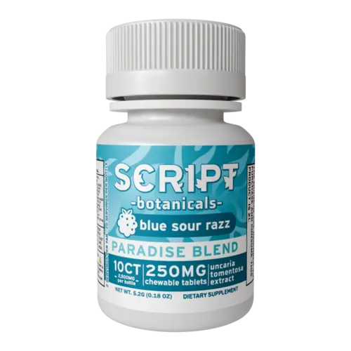 Script Botanicals - Paradise Blend Tablets - 10ct - 2500mg