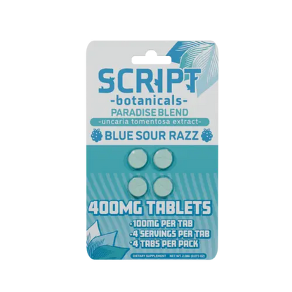Script Botanicals - Paradise Blend Tablets - 4ct