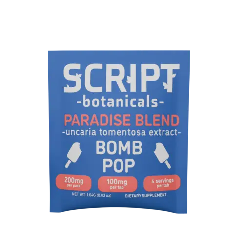 Script Botanicals - Paradise Blend Cat's Claw Tablets - 2 Pack