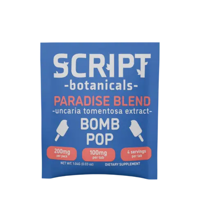 Script Botanicals - Paradise Blend Cat's Claw Tablets - 2 Pack