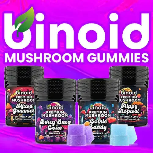 Binoid | Mushroom Gummies - Microdose