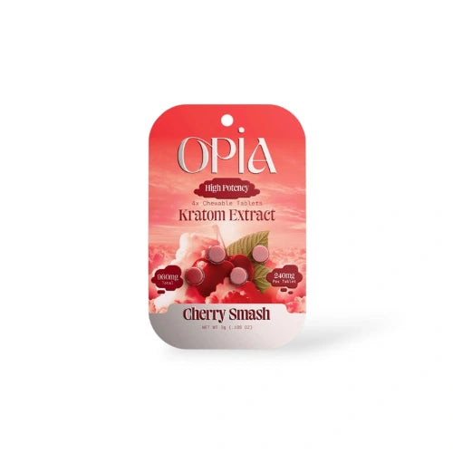 OPIA kratom tablets cherry smash