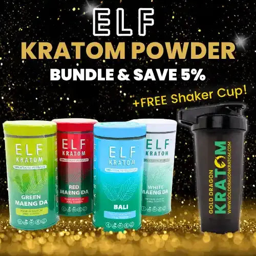 ELF Every Color Kratom Powder Bundle