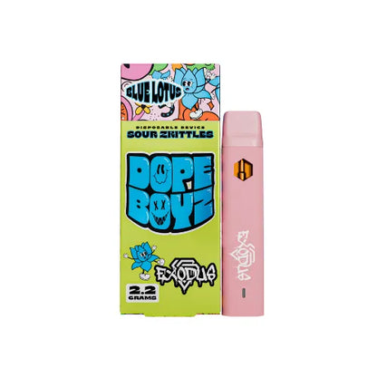 Blue Lotus Vape Pen Exodus | Blue Lotus Dope Boyz Disposable Vape Pen - 2.2g Blue Lotus Vape Pen Exodus | Blue Lotus Dope Boyz Disposable Vape Pen - 2.2g