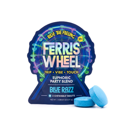 ferris wheel blue razz