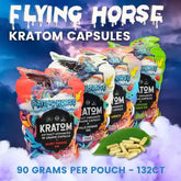 Flying Horse | Kratom Capsules - 132 Count