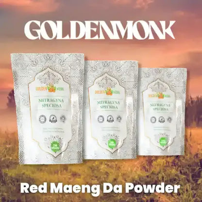 Golden Monk | Red Maeng Da Kratom Powder