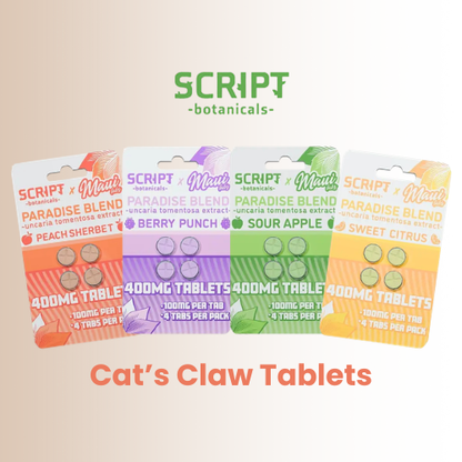 Script Botanicals - Paradise Blend Tablets