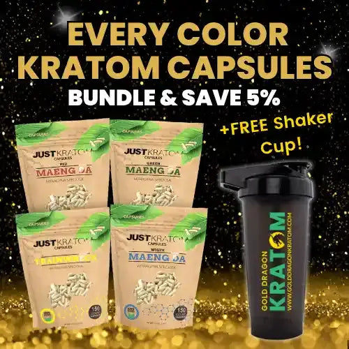 JustKratom Every Color Capsules Bundle