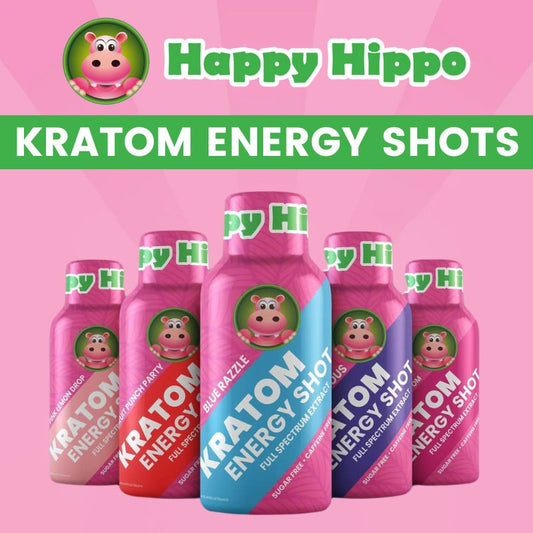 Happy Hippo | Kratom Energy Shot 2oz