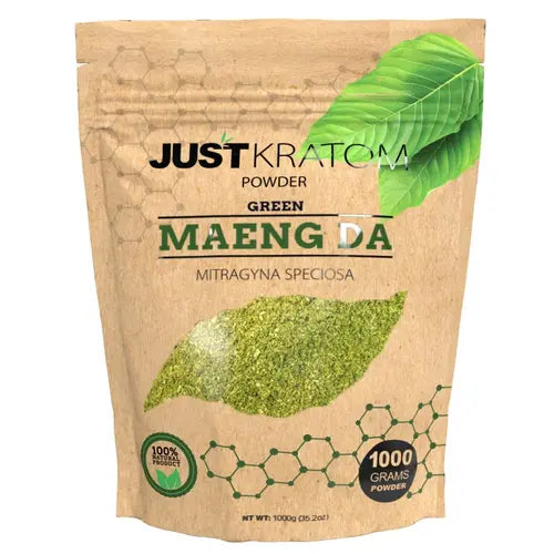 JustKratom green maeng da kratom powder - 1 kilo