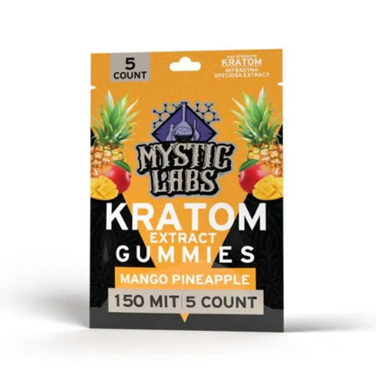 Mystic Labs | Kratom 150 MIT Extract Gummies - 150mg