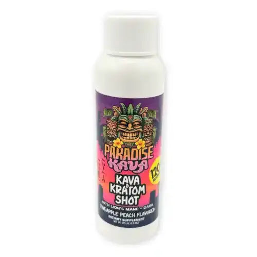 Paradise Kava | Kava & Kratom Shot - 1200mg