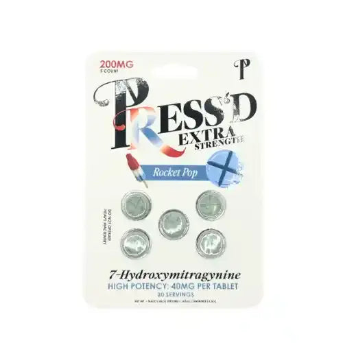 Press'd | Extra Strength 7OH Tablet - 40mg Each, 5ct