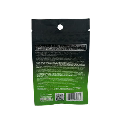 Pure Ohms | Black - Full Spectrum Kratom Tablets - 1200mg