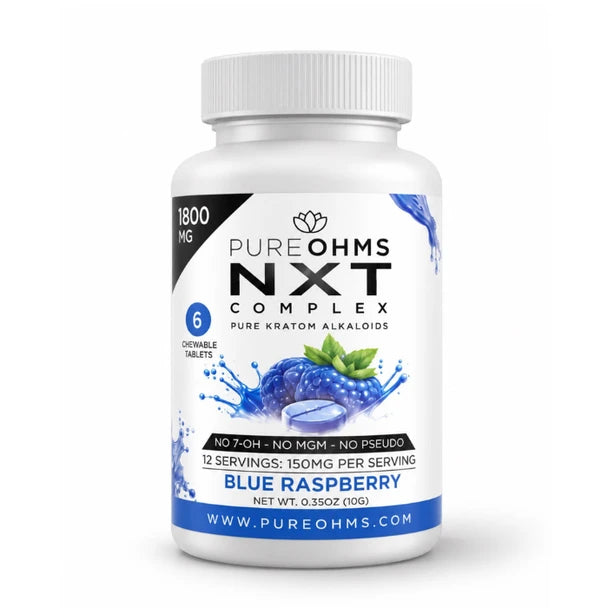 pure ohms nxt - blue raspberry