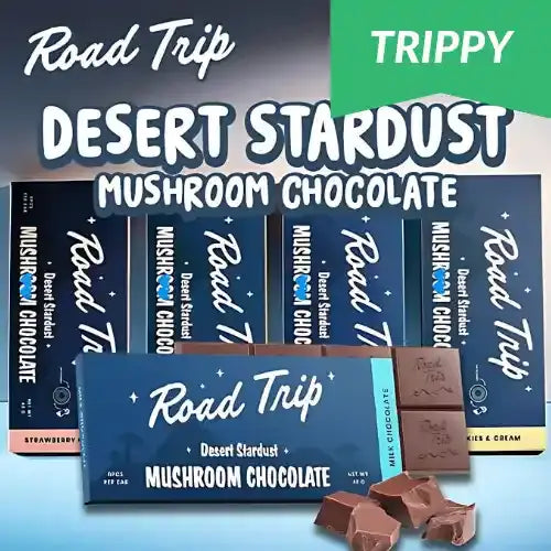 Road Trip | Desert Stardust Mushroom Chocolate - 8 pcs