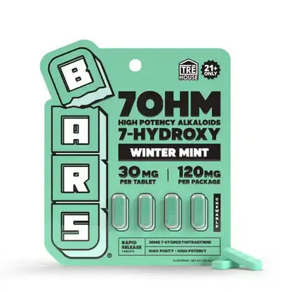 TRE House BARS - Winter Mint - Mint Green Blister pack