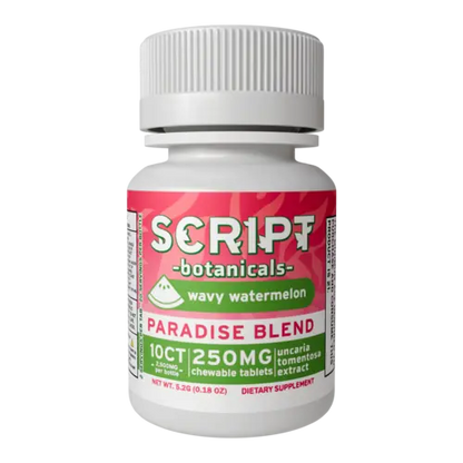 Script Botanicals - Paradise Blend Tablets - 10ct - 2500mg