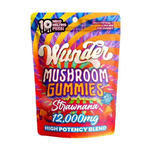 Wunder | Entheogenic Nootropic Blend Mushroom Gummies - 12000mg