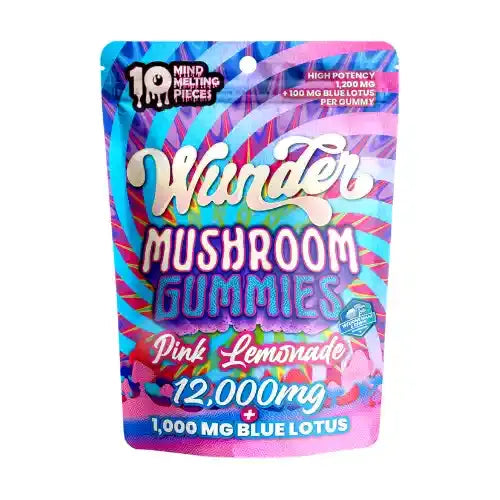 Wunder | Entheogenic Nootropic Blend Mushroom Gummies + Blue Lotus
