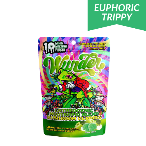 Wunder | Entheogenic Nootropic Blend Mushroom + THC-P Gummies - 12000mg