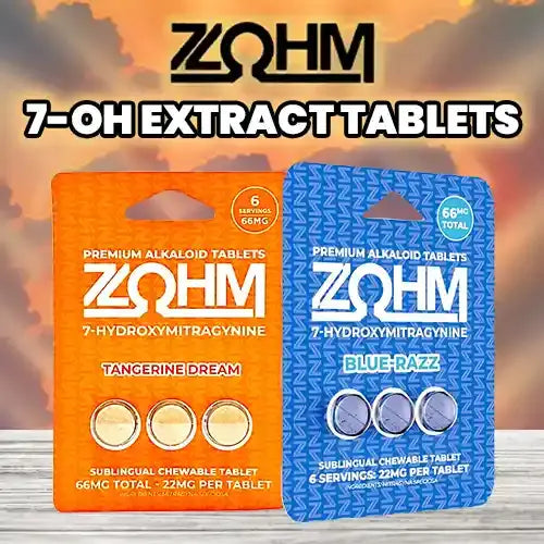 ZOHM - 7-Hydroxymitragynine Tablets 3ct