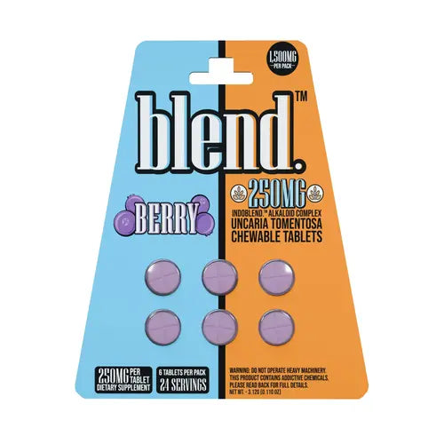 blend indoblend 1500mg tablets - berry