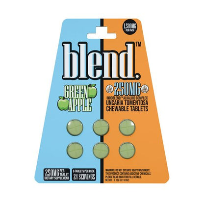 blend indoblend 1500mg tablets - green apple