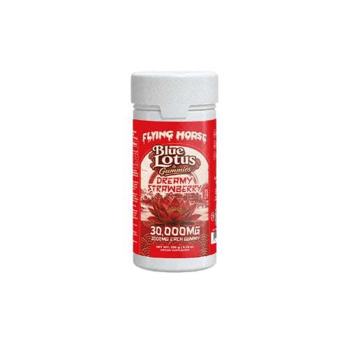 flying horse blue lotus gummies dreamy strawberry