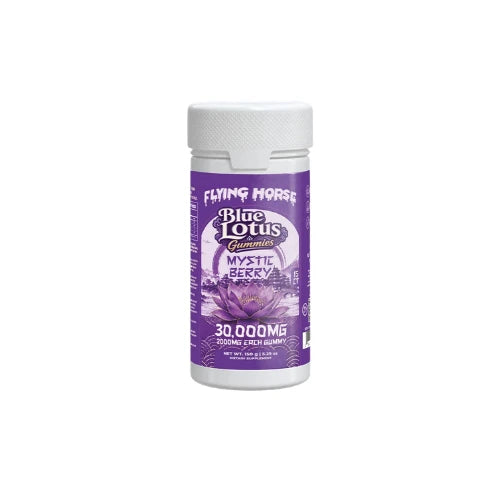 flying horse blue lotus gummies mystic berry